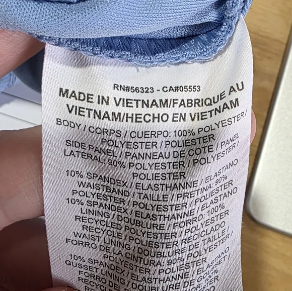 Nike Dri-Fit Crew Running Shorts Blue Size Large - Picture 7 of 11